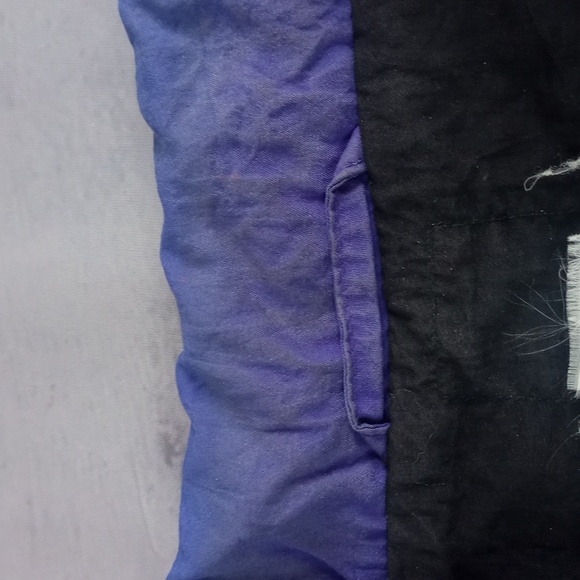 Vintage 90s Hip Hop Style Windbreaker With Husky Head  UNISEX - Picture 4 of 8